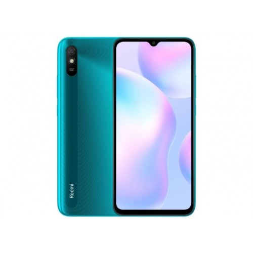 Smartphone Xiaomi Redmi 9A Verde 32GB, Tela de 6.53", 2GB de RAM, Câmera Traseira 13MP, Android 10 e Processador Octa-Core